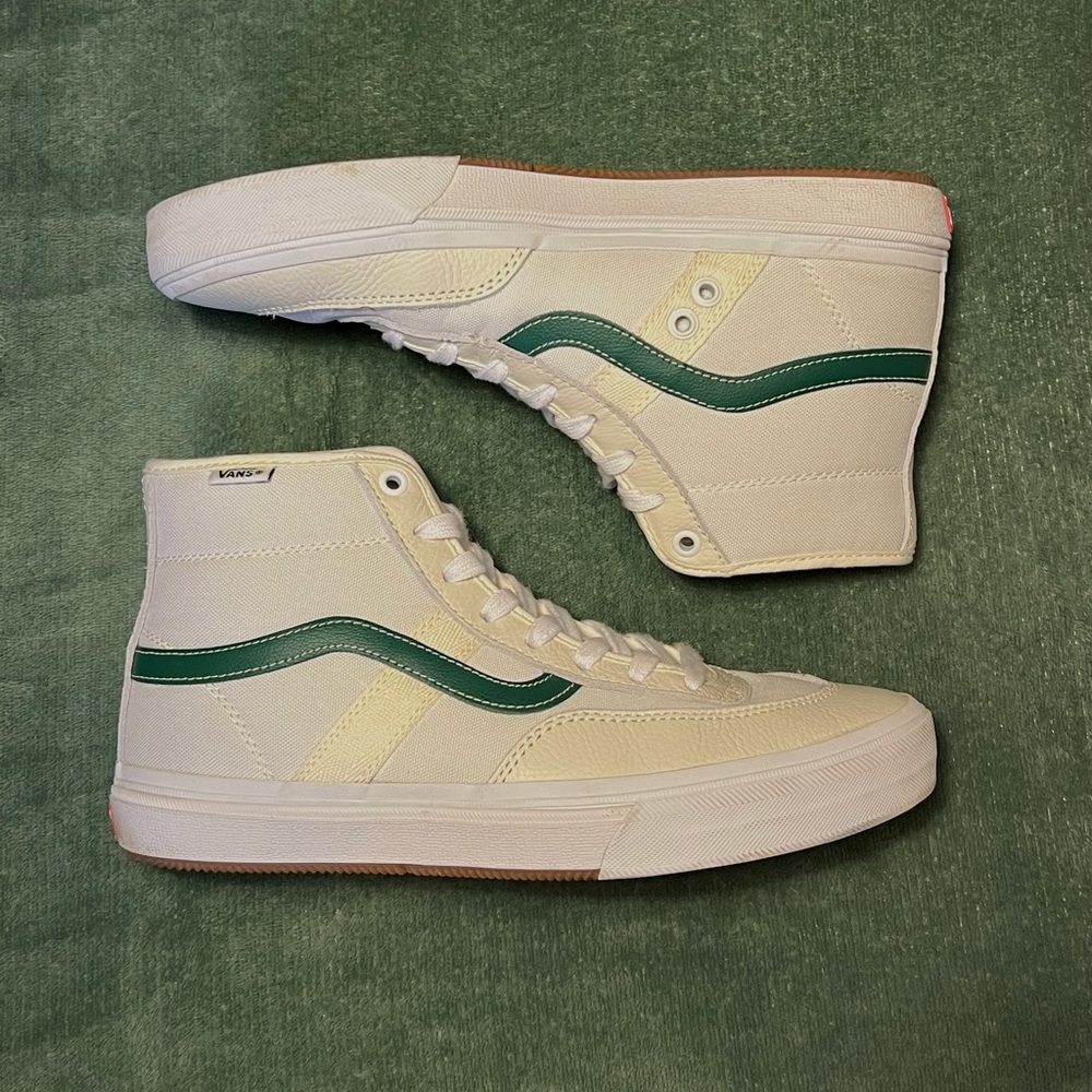 Vans Gilbert Crockett High (Sport VTG) White/Marshmallow Mens 8.5/Womens 10